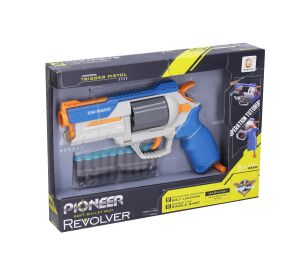 Pistole Pioneer Revolver s pěnovými náboji 25 cm