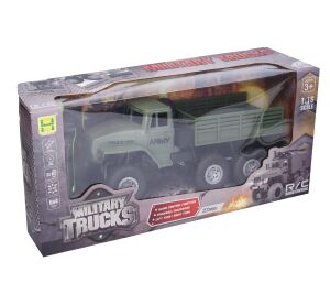 Auto vojenské RC na dálkové ovládání 21 cm