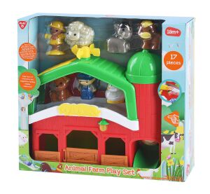 Playgo Farma se zvířátky set 29,5x27 cm 7 figurek