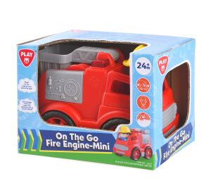 Playgo Auto hasičské s figurkou 14x10x10,5 cm