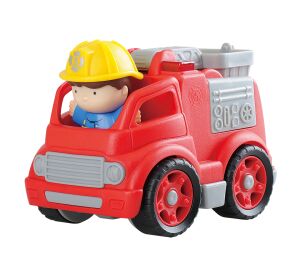 Playgo Auto hasičské s figurkou 14x10x10,5 cm