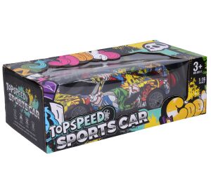 Auto Graffiti RC na dálkové ovládání 24,5 cm