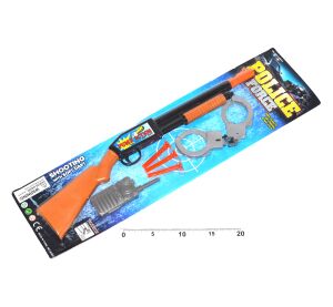 Puška - policejní set s náboji 48 cm
