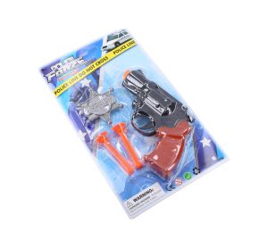 Pistole s odznakem policejní set 13 cm