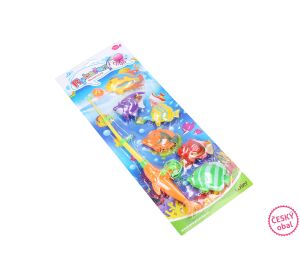 Lovení rybek magnetická udička 40 cm - Český obal