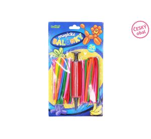 Balónky magické set 24 ks - Český obal