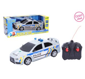 Auto RC na dálkové ovládání policie ČR 23 cm - Český obal