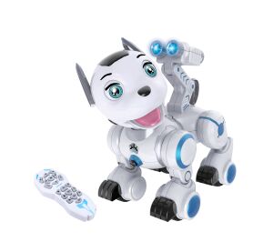 Robotický pes RC světelné a zvukové efekty