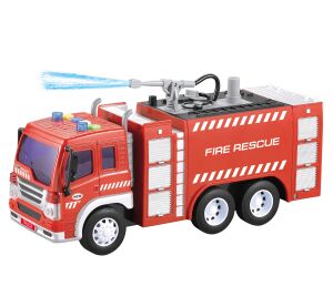 Auto hasičské s vodním dělem a efekty 27 cm