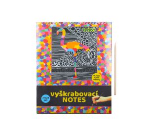Vyškrabovací notes 21x28cm / 10 listů