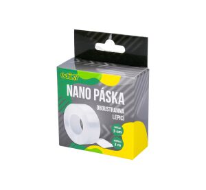 Oboustranná lepící nano páska, 3m x 3cm