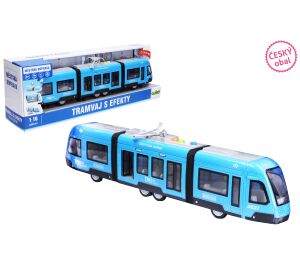 Tramvaj s efekty 44 cm - český obal