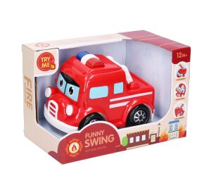 Auto hasičské s efekty 15cm
