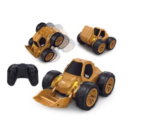 Buldozer překlápěcí RC na dálkové ovládání 20 cm