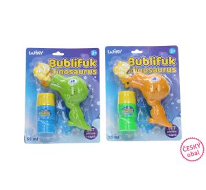 Bublifuk dinosaurus 55 ml - český obal
