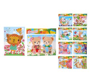 Kreativní set kamínky 19x26,5 cm - MIX