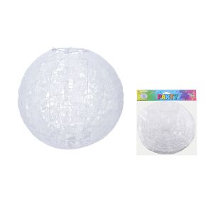 Lampion koule 30 cm - Květina