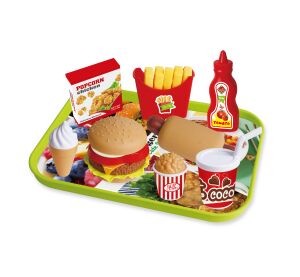 Občerstvení Fast Food s táckem - český obal