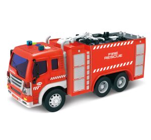 Auto hasičské se stříkačkou a efekty 28 cm - český obal