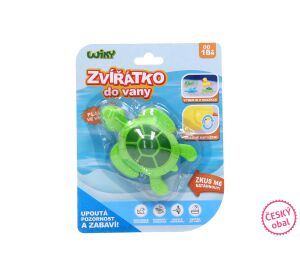Želva natahovací do vany 10 cm - český obal