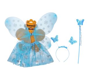 Set karneval - víla modrá