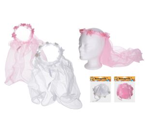 Set karneval - čelenka se závojem