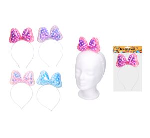 Set karneval - čelenka s mašlí