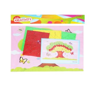 Kreativní set + kamínky 20x26 cm