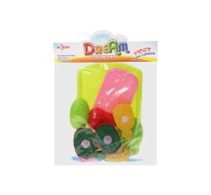 Krájecí ovoce set s tácem 21x14 cm