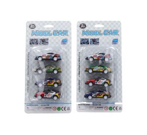 Auta 4 ks 6,5 cm