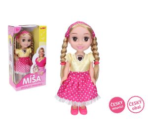 Zpívající panenka Míša Růžičková 33 cm - Český obal