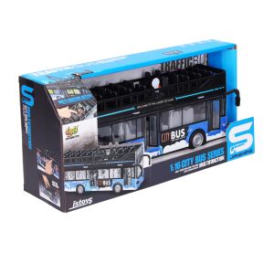 Autobus dvoupatrový vyhlídkový s efekty 28 cm