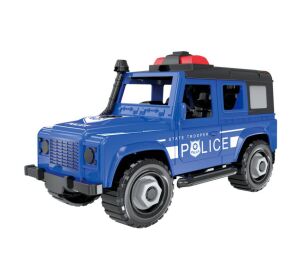 Auto džíp policie šroubovací 17,5 cm