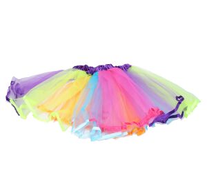 Set karneval - sukně 30 cm 3 vrsty barevná