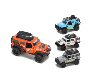 Auto terénní kovové 12 cm