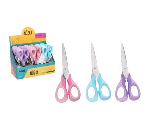 Nůžky barevné 13,8 cm, 3 druhy