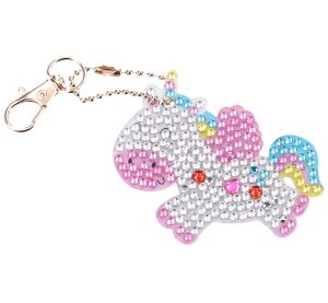 Kreativní set diamond klíčenka, 5ks