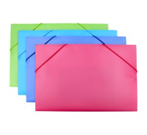 Složka s gumou 31,7x24,5 cm - Barevná