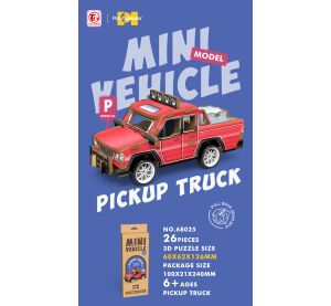 3D puzzle dřevěné - Pickup 13 cm