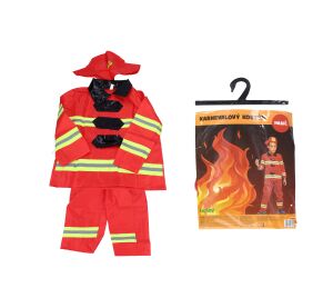 Set karneval - hasič M 110-120 cm
