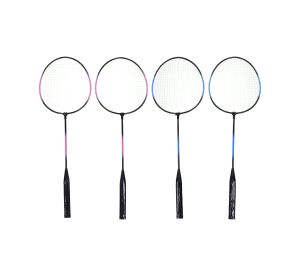 Rakety na badminton set 2ks 63 cm