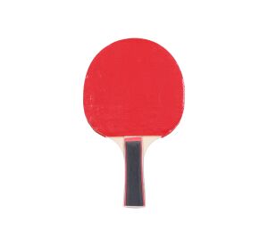 Pálka na stolní tenis s pouzdrem červená