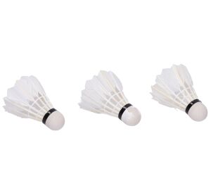Košíky na badminton bílé 3 ks