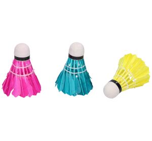 Košíky na badminton barevné 3 ks