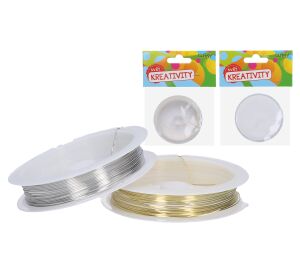 Drátek na korálky 0,6 mm, 4m
