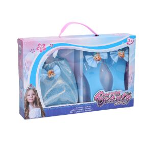 Set princezna modrý 18cm