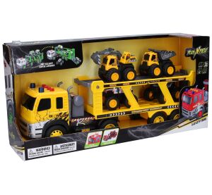 Tahač se 4 auty a efekty 45 cm