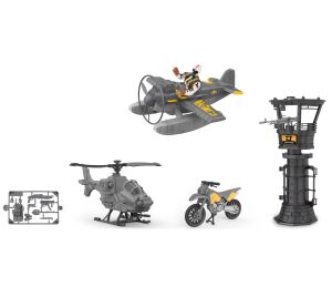 Vojenský set s letadlem 21cm