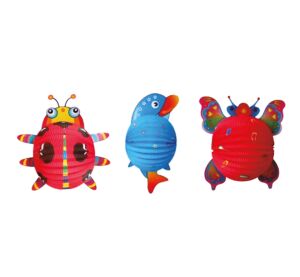 Lampion koule 24 cm Zvířátka