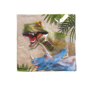 Párty ubrousky DINO 33x33 cm, 20 ks